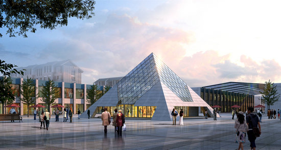 三清山金字塔网架